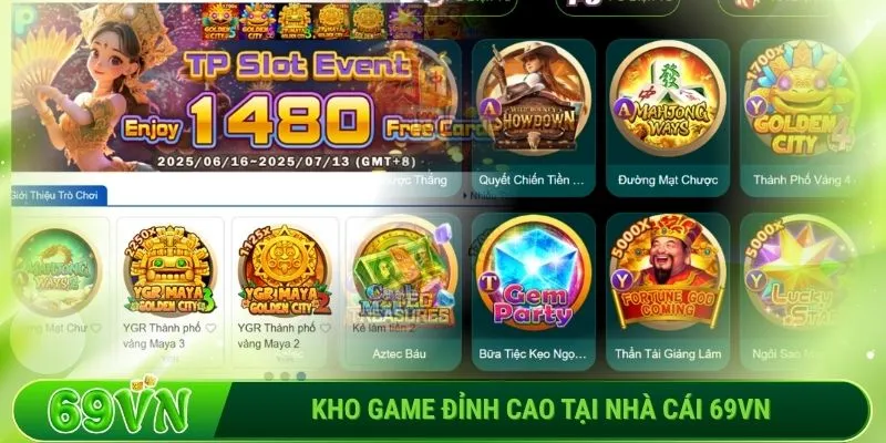 Kho game đỉnh cao tại 69VN